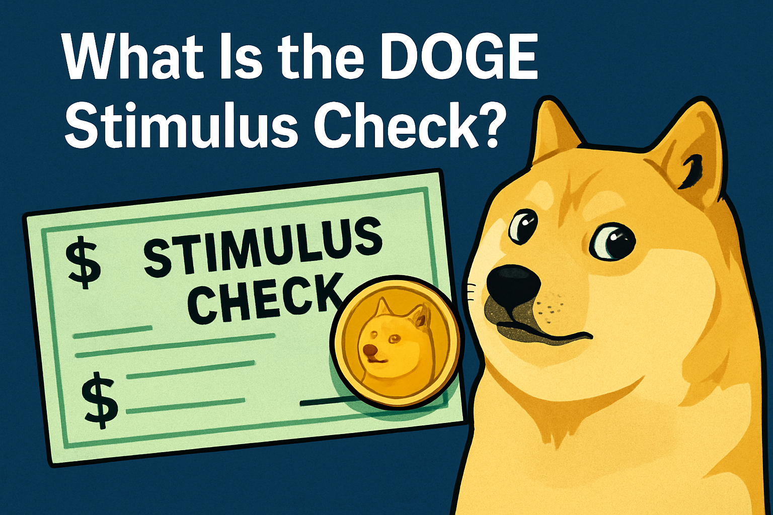 What Is the DOGE Stimulus Check?elon musk doge savings goal