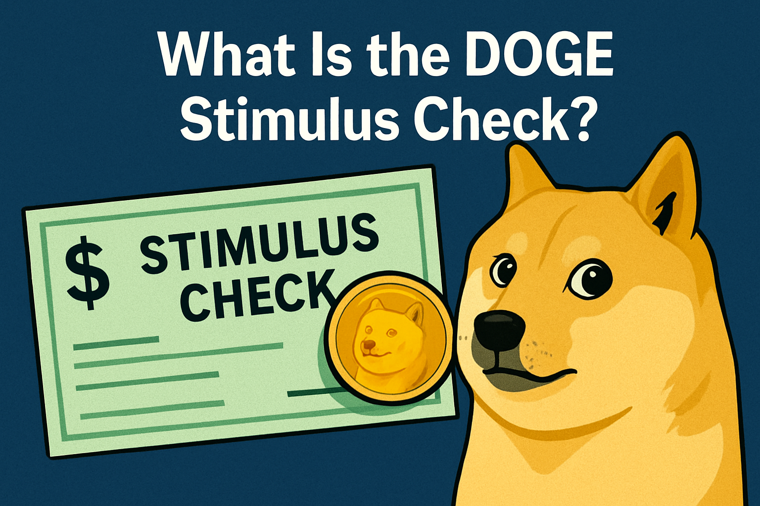 What Is the DOGE Stimulus Check?elon musk doge savings goal