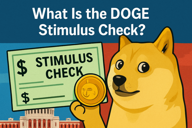 What Is the DOGE Stimulus Check?elon musk doge savings goal