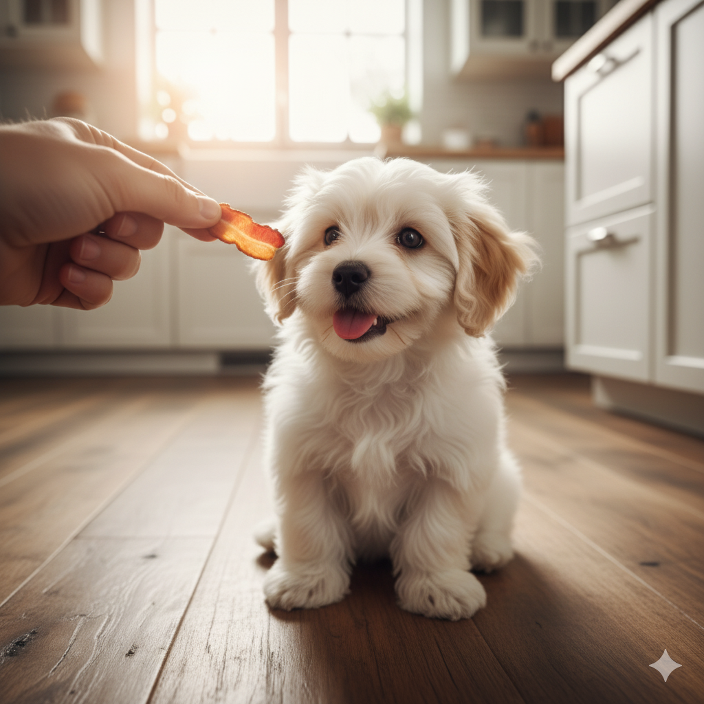 Can dogs eat Bacon?