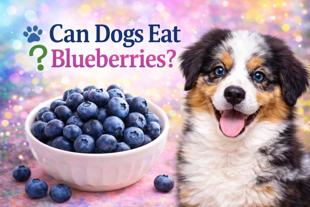 Can Dogs Eat Blueberries?