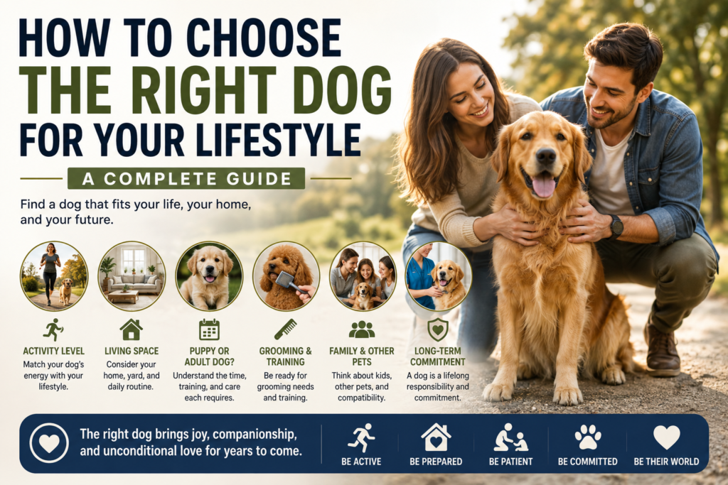 How to Choose the Right Dog for Your Lifestyle: A Complete Guide