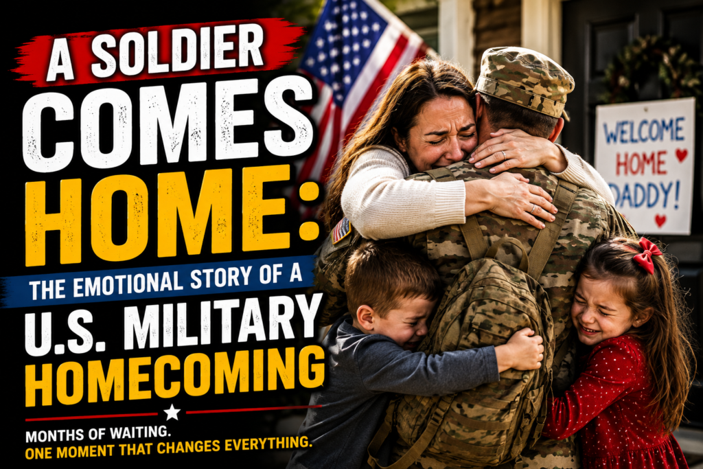A Soldier Comes Home: The Emotional Story of a U.S. Military Homecoming